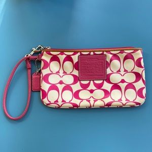 Vintage Coach Wristlet
